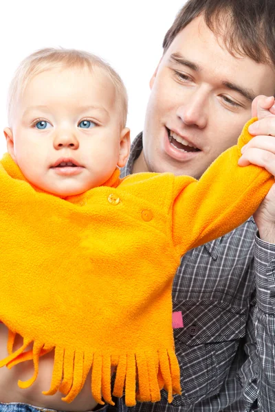 Playing with baby — Stock Photo, Image