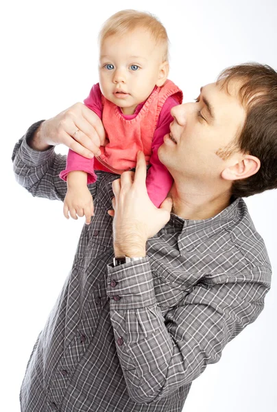 Dad and daughter — Stock Photo, Image