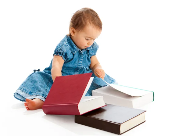 Kid čtení — Stock fotografie