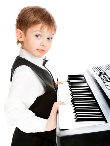Pianista prodigio — Foto de Stock