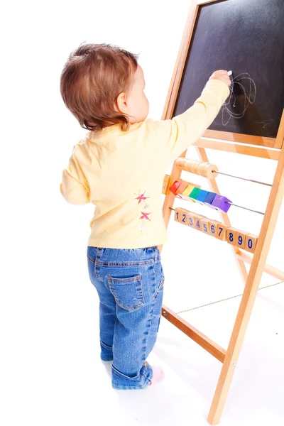 Baby drawing — Stock Photo, Image