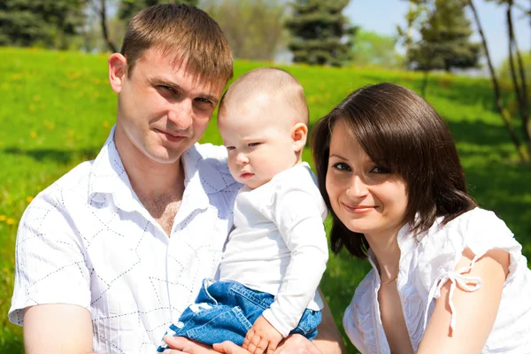 Parents with offspring — Stock Photo, Image