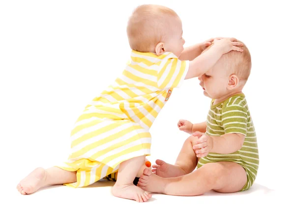 İki bebek çocuklar — Stok fotoğraf