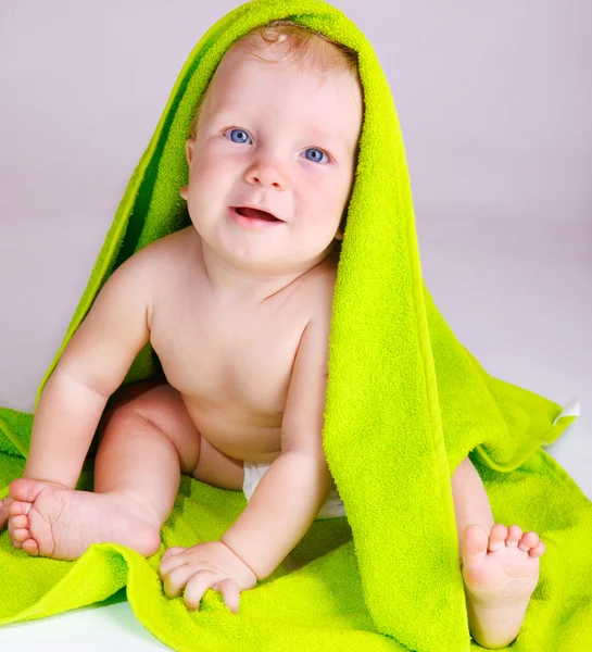 명랑 한 아기 — 스톡 사진
