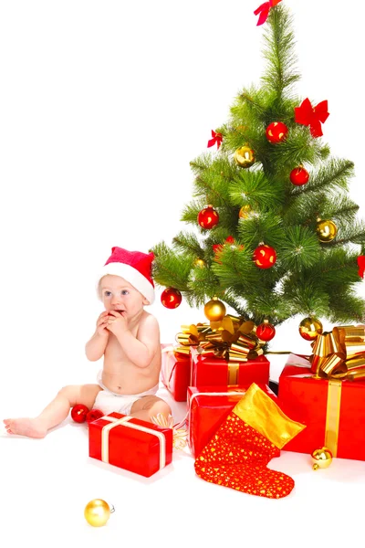Pai Natal bebê — Fotografia de Stock