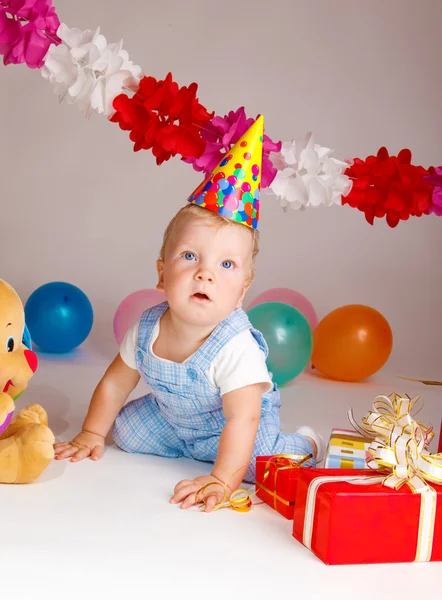 Birthday baby — Stock Photo, Image