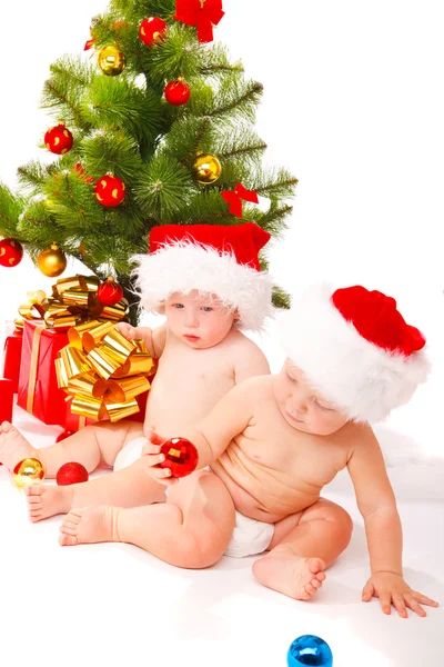 Weihnachtsbabys lizenzfreie Stockbilder