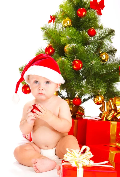 Santa baby Stock Image