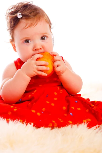 Персик дитини — стокове фото