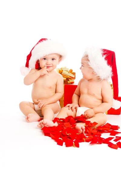 Рождественские младенцы — стоковое фото