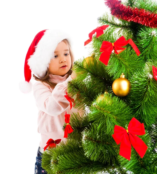 Διακόσμηση χριστουγεννιάτικο δέντρο — Φωτογραφία Αρχείου