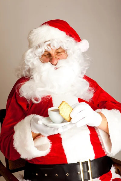 stock image Coffee time for Santa Claus