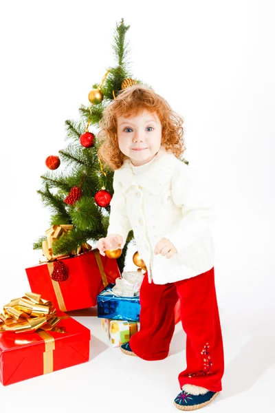 Karácsonyi kisgyermek — Stock Fotó