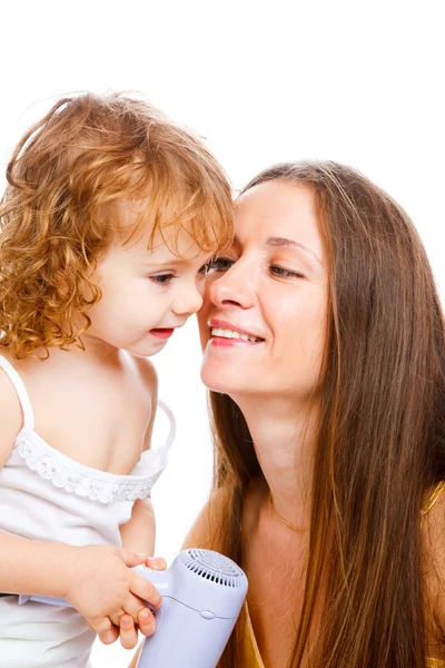 Mom and lovely girl — Stock Photo, Image