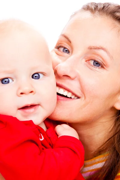 母親と赤ちゃんの portrat — ストック写真