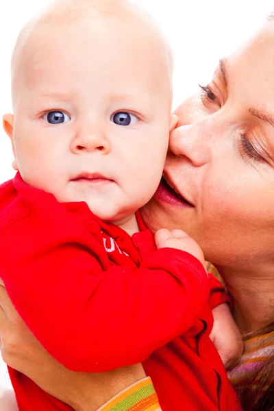 Portrat of mother and baby — Stock Photo, Image