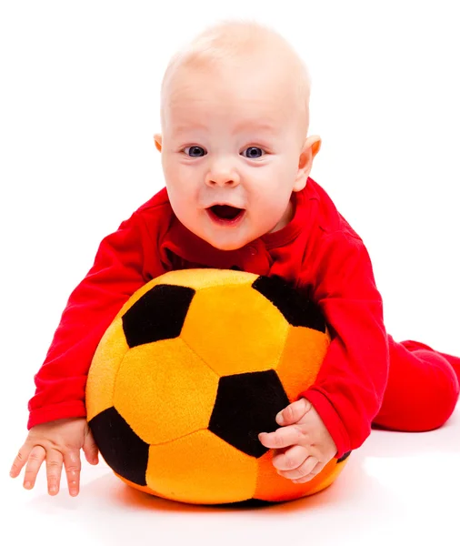 Bebé de fútbol —  Fotos de Stock