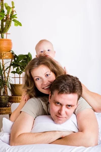 Parents and baby — Stock Photo, Image
