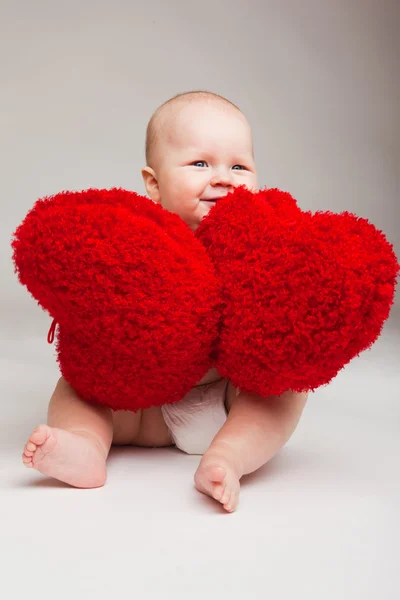 Valentine dítě — Stock fotografie