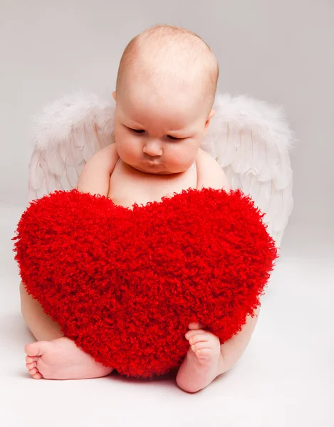 Valentijn engel — Stockfoto