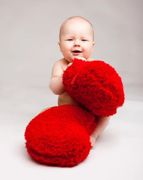 Sevgililer günü Bebek — Stok fotoğraf