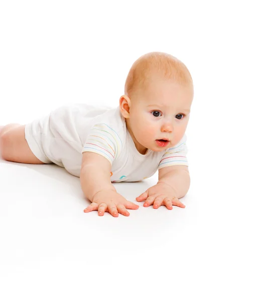 Boy crawling — Stock Photo, Image