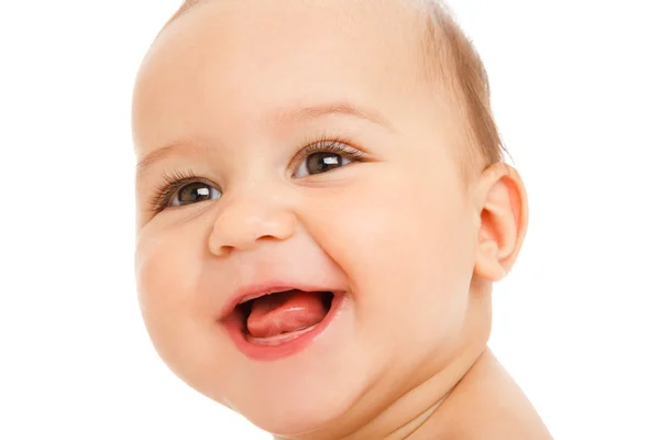 赤ちゃんを笑う — ストック写真