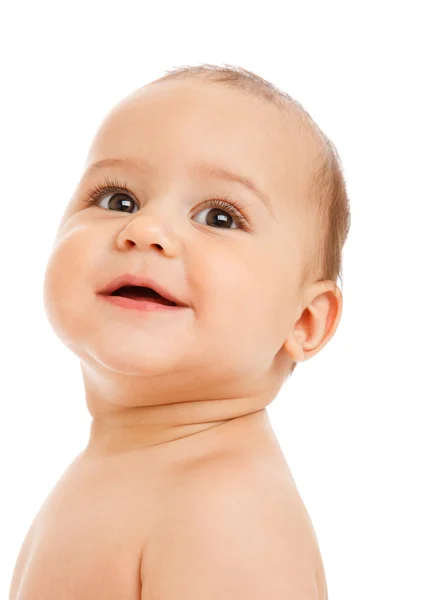 Laughing baby — Stock Photo, Image