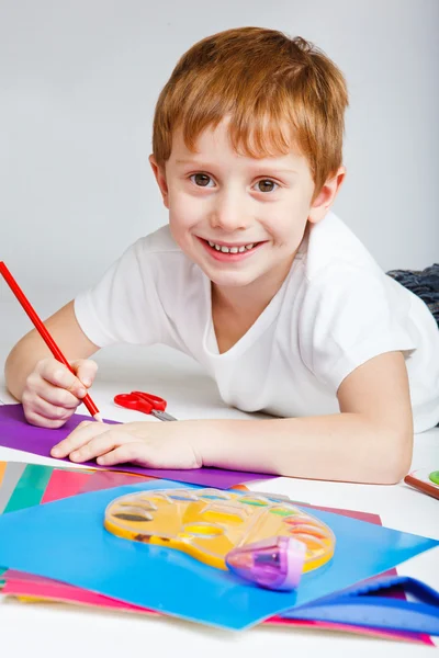 Çizim çocuk — Stok fotoğraf