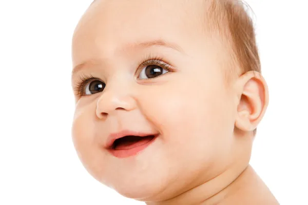Retrato de close-up de um bebê — Fotografia de Stock
