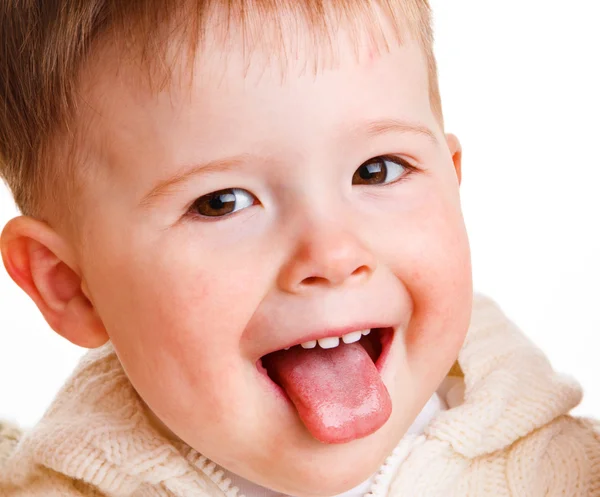 Glada barnet — Stockfoto