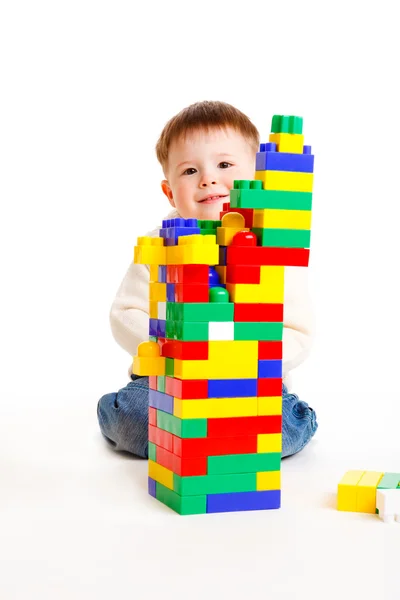 Construção da criança — Fotografia de Stock