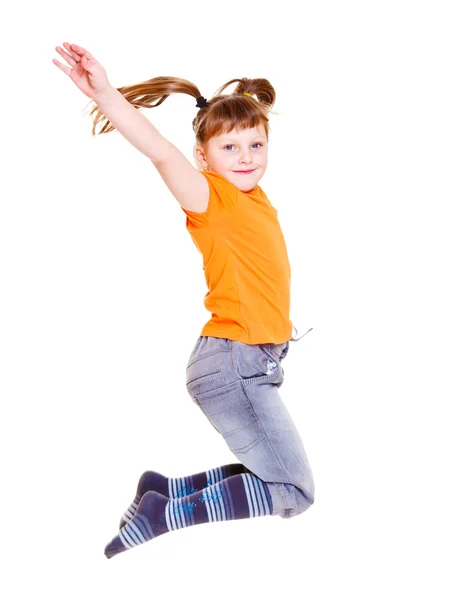 Energetic little girl — Stock Photo, Image