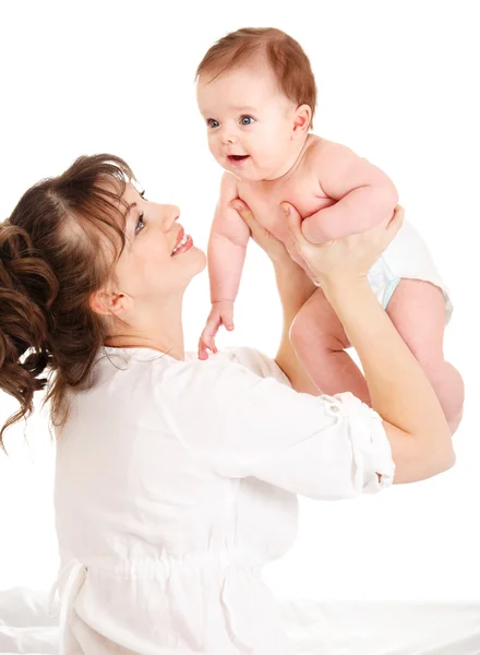 Proud mother and her baby — Stock Photo, Image