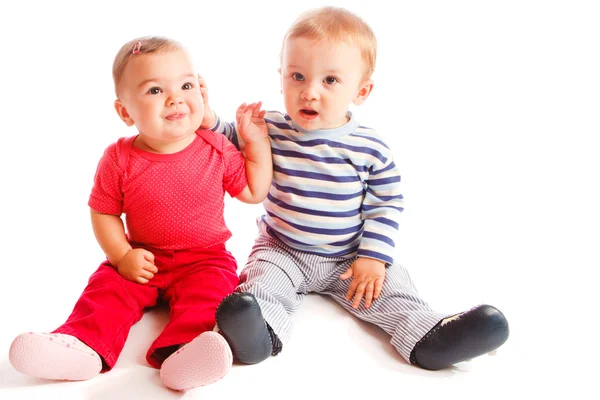 Two babies Stock Picture
