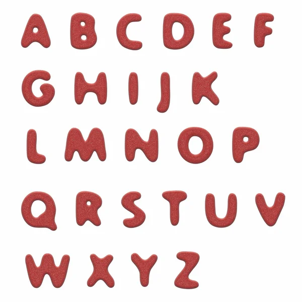 Colour alphabet — Stock Photo, Image