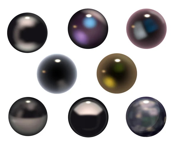 Černá perla — Stock fotografie