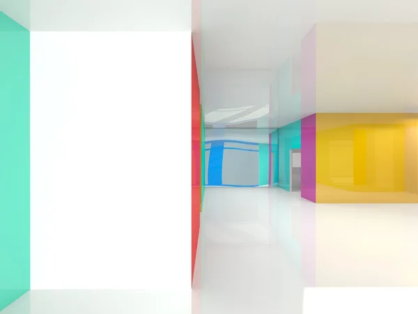 Abstrakt interiör — Stockfoto