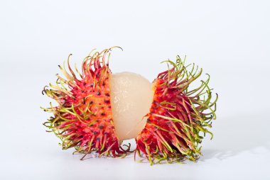 Yontmataş rambutan, izole