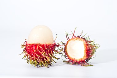 Yontmataş rambutan, izole