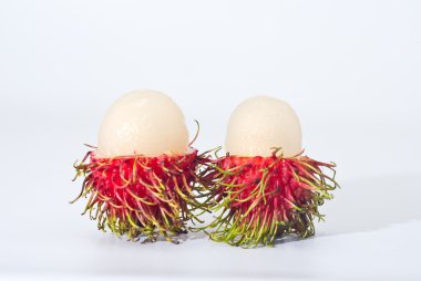 Yontmataş rambutan, izole