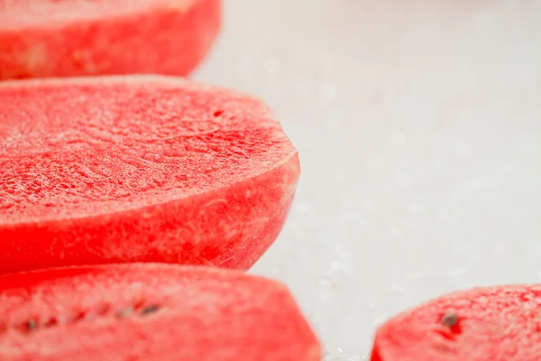 stock image Detailed closeup of watermelon