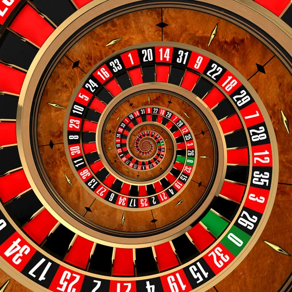 Spiraal roulette — Stockfoto