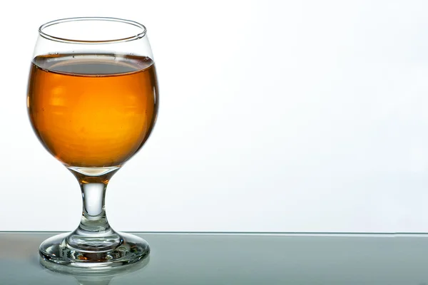 stock image Glass of brandy