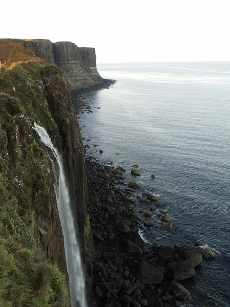 对苏格兰短裙岩瀑布 — 图库照片