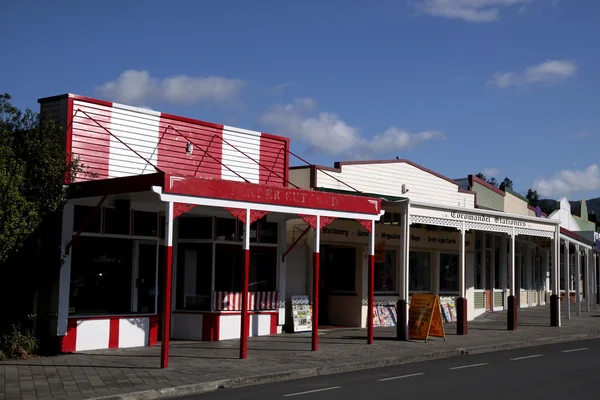 Historic stores in Coromandel — Stock Photo, Image