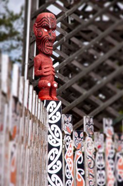 Maori heykeli