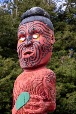 Maori heykeli