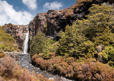 şelale tongariro Ulusal Parkı