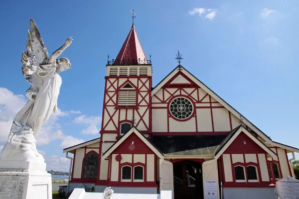 St. geloof kerk in rotorua — Stockfoto